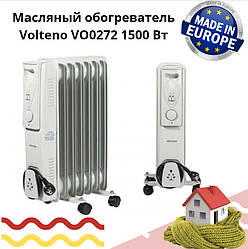 Оливний нагрівач Volteno VO0272 1500 Вт Оливний радіатор на 7 ребер