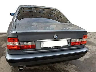 Хром планка над номером (нерж.) для BMW 5 серія E-34 1988-199 рр.