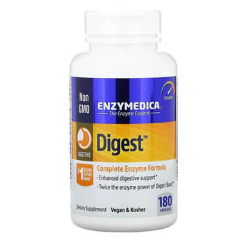 Ферменти для травлення, Enzymedica Digest Complete Enzyme Formula 180 капсул