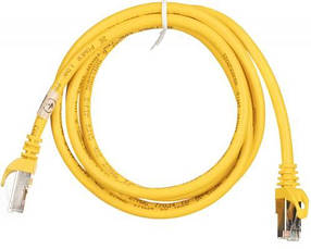 Патч-корд 2E S-FTP RJ45 Cat.6 Cu 1m Yellow (2E-PC6SFTPCOP-100YLW)