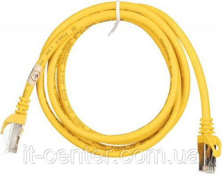 Патч-корд 2E S-FTP RJ45 Cat.6 Cu 1m Yellow (2E-PC6SFTPCOP-100YLW), фото 2