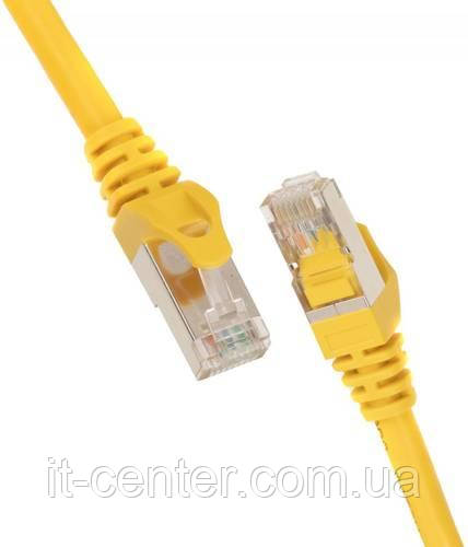 Патч-корд 2E S-FTP RJ45 Cat.6 Cu 1m Yellow (2E-PC6SFTPCOP-100YLW)