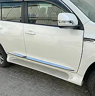 Молдинг дверей (дизайн 2018-2024) для авто.модел. Toyota Land Cruiser Prado 150