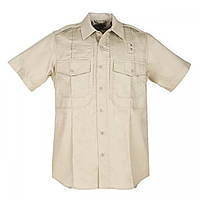 Тактическая рубашка 5.11 Short Sleeve Twill PDU Class B s Silver Tan Доставка з США від 14 днів - Оригинал