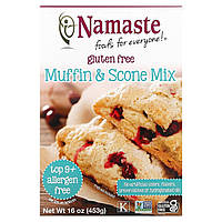 Namaste, Gluten Free Muffin Mix, 16 oz (453 g) Доставка з США від 14 днів - Оригинал