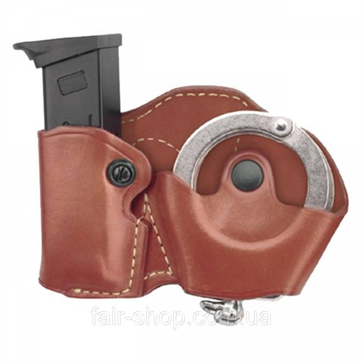 Службовий підсумок Gould & Goodrich Cuff and Mag Combo Case Chestnut Brown, оригінал. Доставка з США/ЄС протягом 14 днів, фото 1
