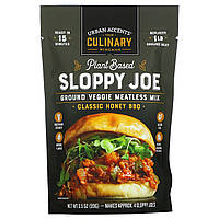 Urban Accents, Sloppy Joe на растительной основе, овощная смесь без мяса, классическое медовое барбекю, 99 г