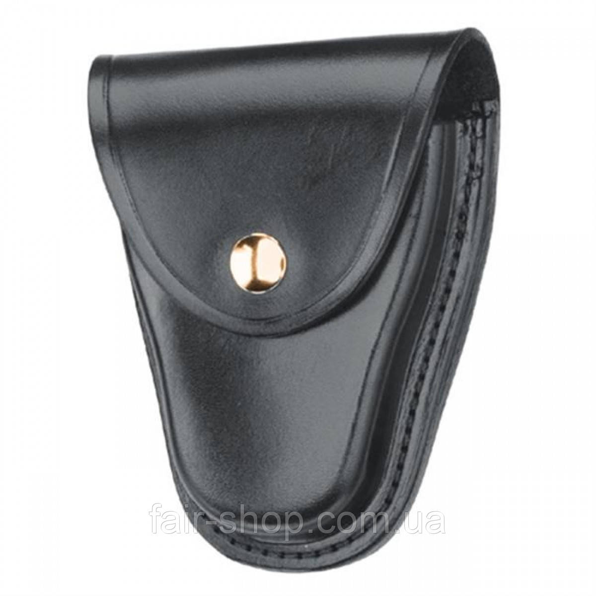 Службовий підсумок Gould & Goodrich Hinged Handcuff Case with Brass Hardware Black, оригінал. Доставка з США/ЄС протягом 14 днів, фото 1