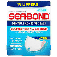 SeaBond, Адгезивные пломбы для протезов, оригинальные, 15 шт. Доставка з США від 14 днів - Оригинал