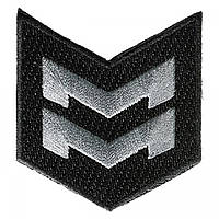 Патч Mission Made Embroidered Shield Patch Gray / Black Доставка з США від 14 днів - Оригинал