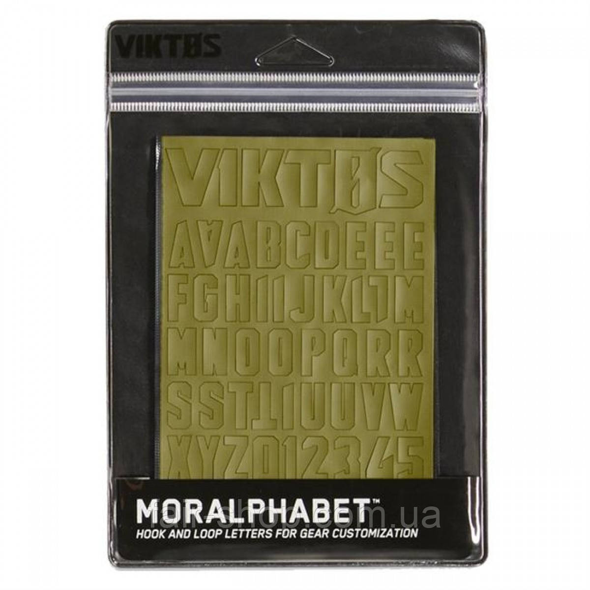 Патч Viktos Moralphabet Hook And Loop Letters Spartan Доставка З США