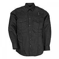 Тактическая рубашка 5.11 Long Sleeve Twill PDU Class B s Black Доставка з США від 14 днів - Оригинал