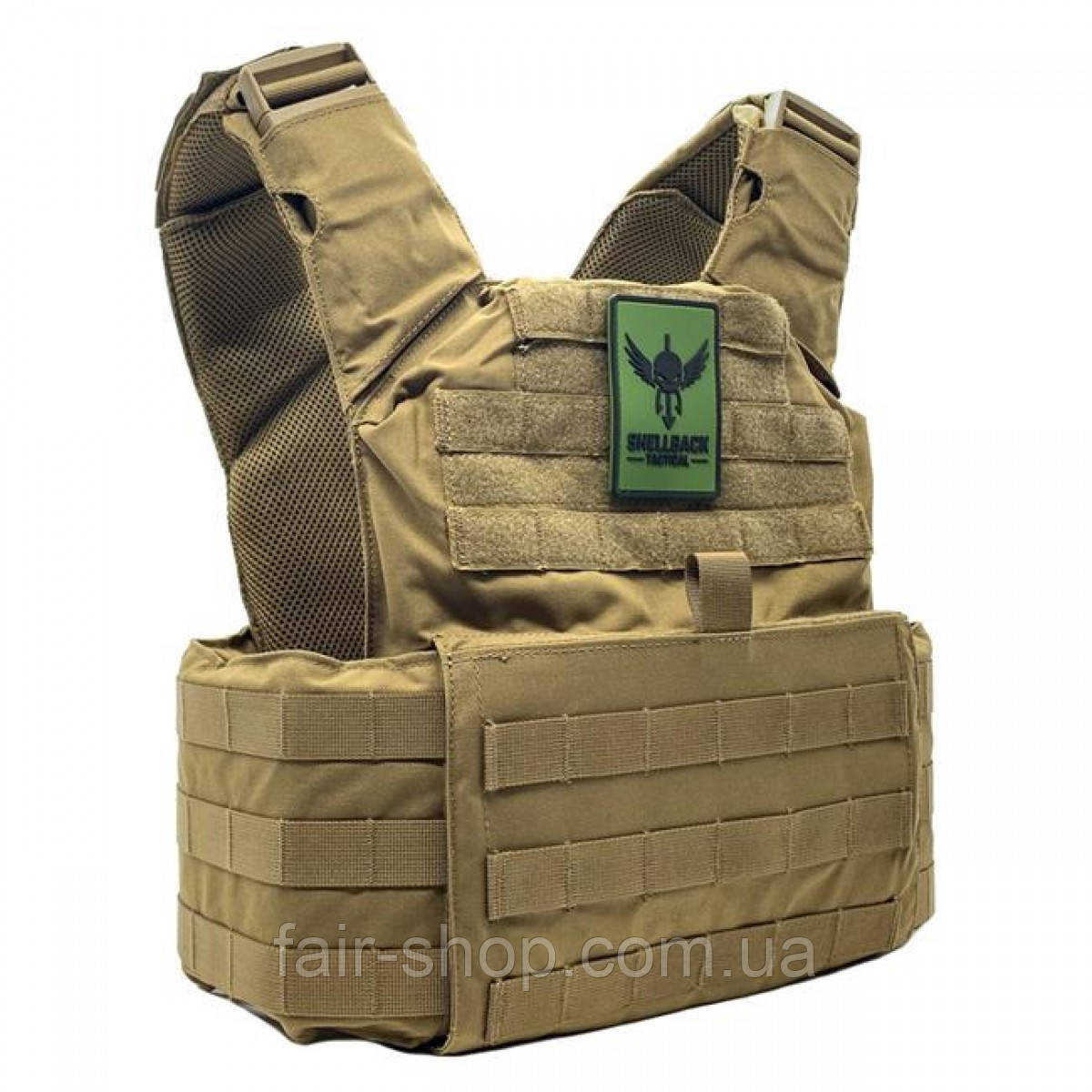 Плитоноска Shellback Tactical Skirmish Plate Carrier Coyote, оригінал. Доставка з США/ЄС протягом 14 днів, фото 1