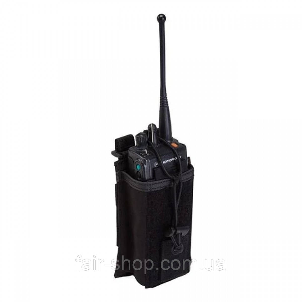 Підсумок для рації 5.11 Radio Pouch Black, оригінал. Доставка з США/ЄС протягом 14 днів, фото 1