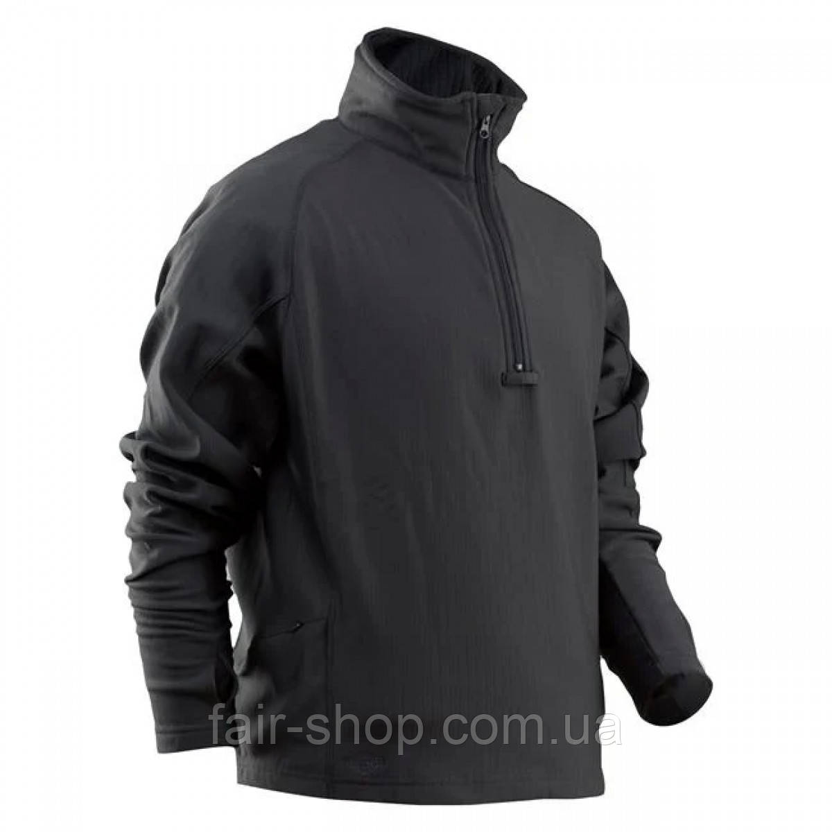 Військова флісова куртка TRU-SPEC 24-7 Series Zip Thru Grid Fleece Pullover Black, оригінал. Доставка з США/ЄС протягом 14 днів, фото 1