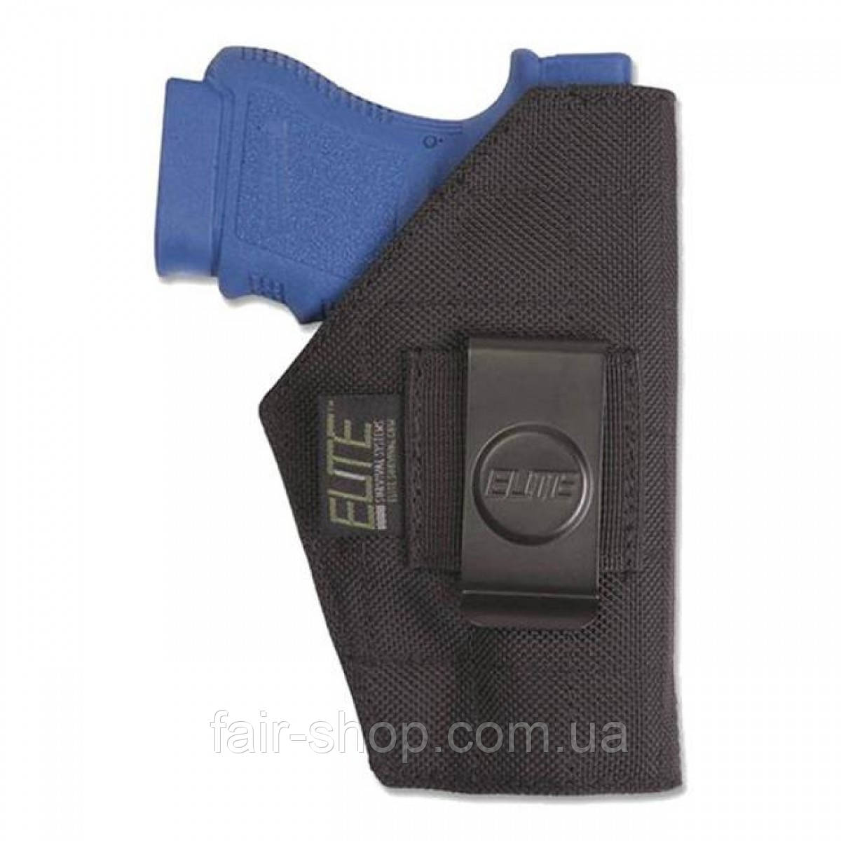 Кобура прихованого носіння Elite Survival Systems IWB Clip Holster Black, оригінал. Доставка з США/ЄС протягом 14 днів, фото 1