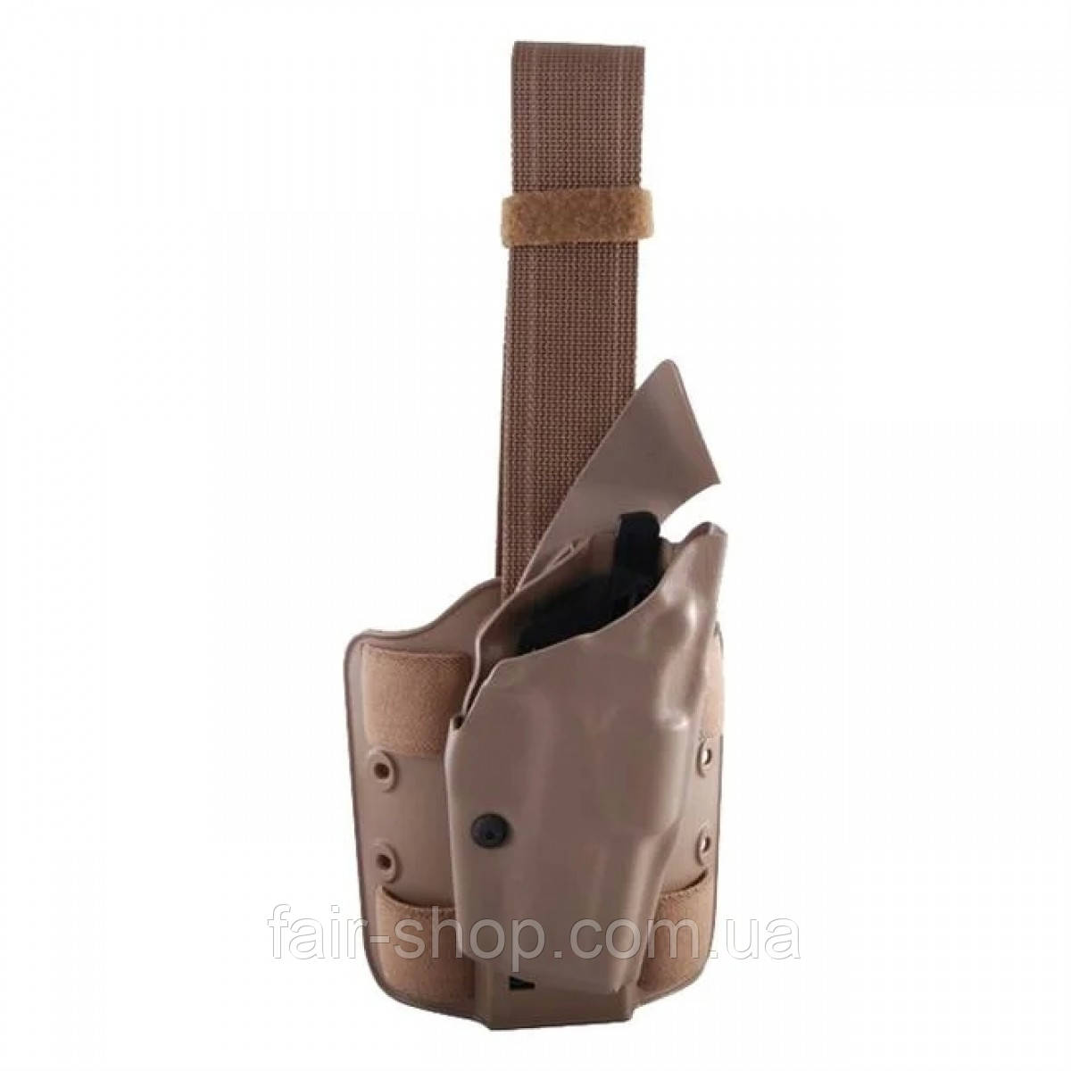 Тактична кобура Safariland Quick Release Leg Strap ALS Tactical Thigh Holster FDE Brown, оригінал. Доставка з США/ЄС протягом 14, фото 1