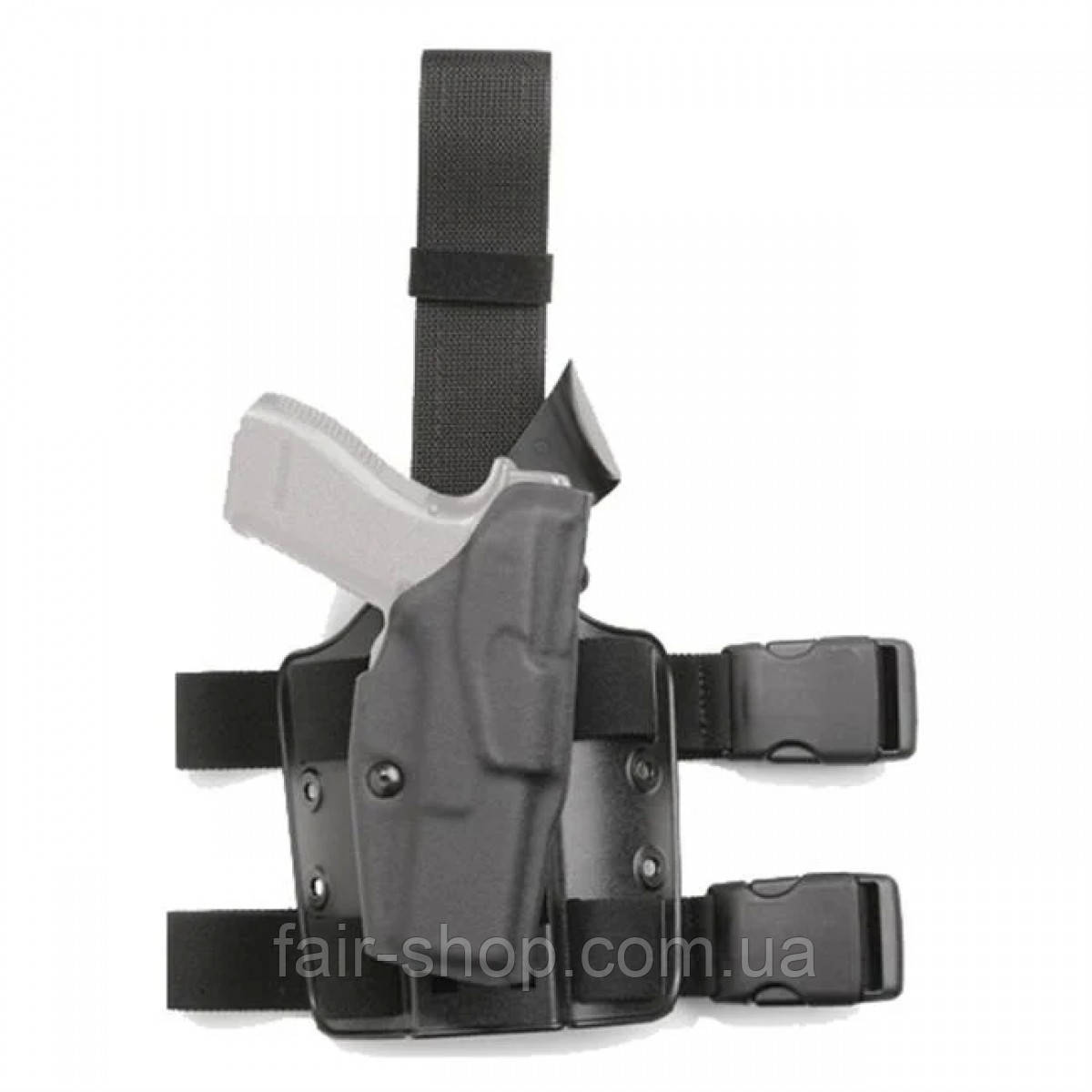 Тактична кобура Safariland ALS Tactical Thigh Holster Black, оригінал. Доставка з США/ЄС протягом 14 днів, фото 1