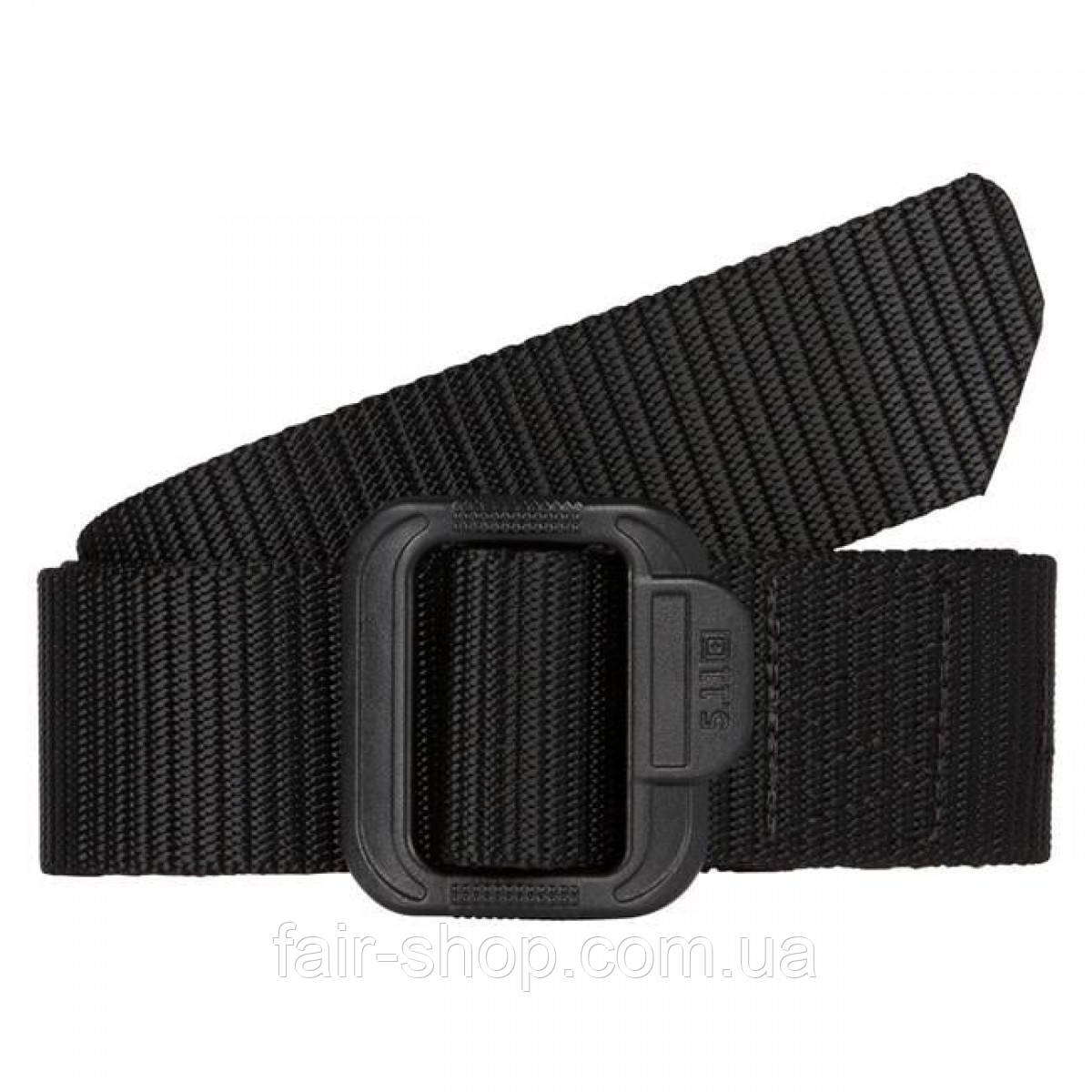 Тактичний ремінь 5.11 1.5" TDU Belt Black, оригінал. Доставка з США/ЄС протягом 14 днів, фото 1