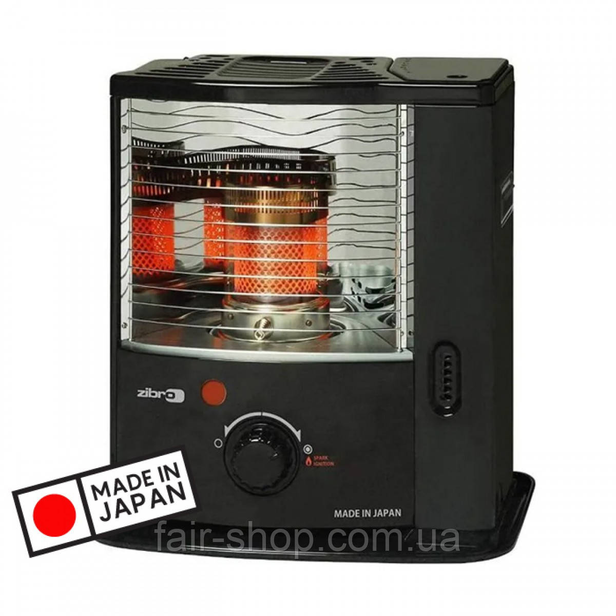 Гасовий обігрівач Zibro RS122 (працює автономно, без електрики), оригінал. Доставка з США/ЄС протягом 14 днів, фото 1
