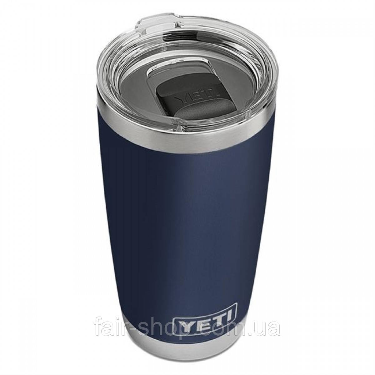Термос YETI Rambler 20 oz. Tumbler with MagSlider Lid Navy, оригінал. Доставка з США/ЄС протягом 14 днів, фото 1