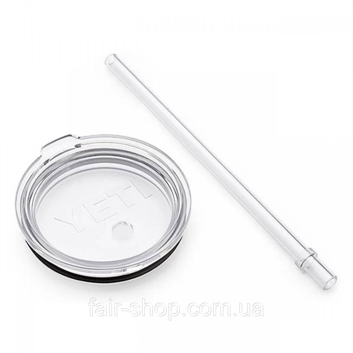 YETI Rambler Tumbler Straw Lid Clear, оригінал. Доставка з США/ЄС протягом 14 днів, фото 1