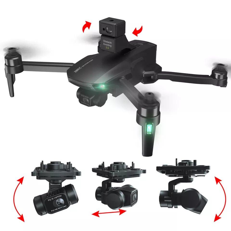 Квадрокоптер M9 Obstacle Drone 6K HD Camera EIS 3-Axis 5G Wifi GPS FPV ...