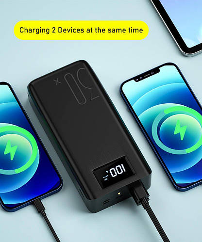 Купить Power bank 30 000 мАч быстрая зарядка Зарядное устройство ...