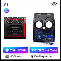 Junsun 4G Android магнітолу для Nissan Qashqai 1 2006-2013 J10 wifi WIFi (2 Гб ОЗП) A