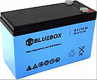 Акумулятор AGM BLUEBOX 12v, 7.2Ah (12 вольтів, 7.2 А·год) для ДБЖ (UPS, безперебійника), освітлення, охорони, фото 6