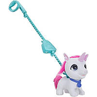 FurReal Friends Интерактивный единорог на поводке E8727 Walkalots Big Wag unicorn