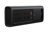 Автомобільний інвертор Baseus Inverter 150W, Black (CRNBQ-A01), фото 3