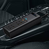 Автомобільний інвертор Baseus Inverter 150W, Black (CRNBQ-A01), фото 6