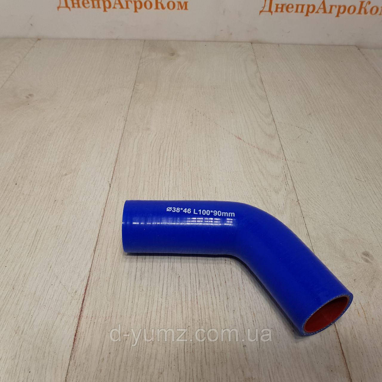 Патрубок нижній радіатора МТЗ-80,82 (матеріал силікон) 50-1303062-Б2