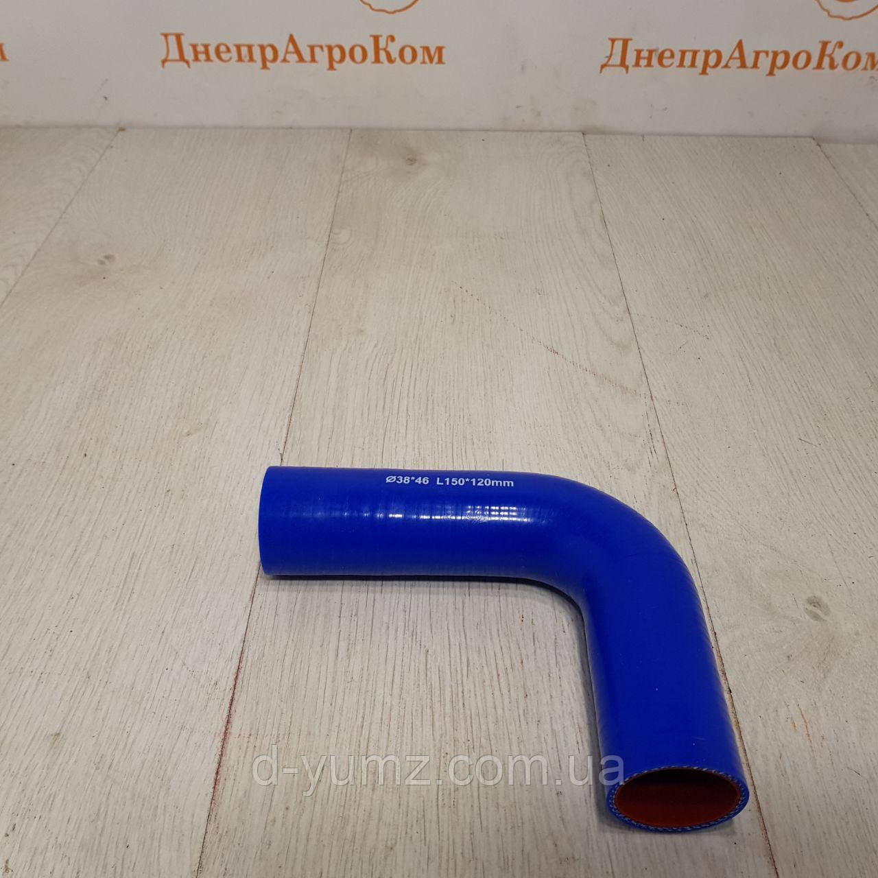 Патрубок верхній радіатора МТЗ-80,82 (матеріал силікон) 70-1303001