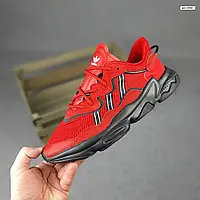 Мужские кроссовки Adidas OZWEEGO TR, красные с черным 43