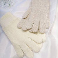 Жіночі рукавички ангора 20% пастель