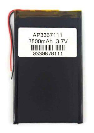 Акумулятор 3800mAh 3.7v 3367111 літій-полімерний для планшетів