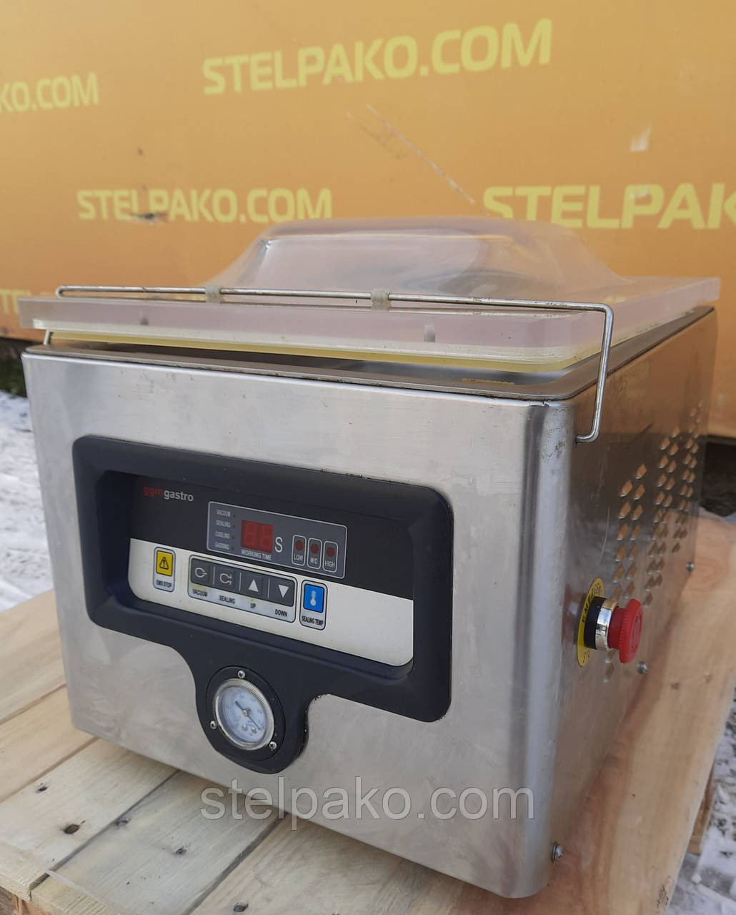 Пакувальник вакуумний "GGM Gastro DZ-300PD" (Німеччина), Б/у