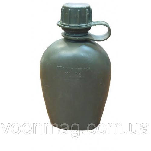 Фляга пластикова, Голландія, олива, б/у