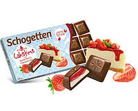 Шоколад Молочный Schogetten Шогеттен Caketime a la Strawberry Cheesecake 100 г Германия