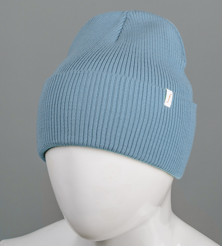 Подвійна Резинка з відворотом без підкладки FERO (С2107), Св. Джинс, фото 1