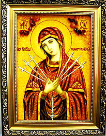 Семистрільна і-65 "Ікона Божої Матері" розмір 30*40 см