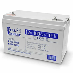 Акумулятор гелевий Full Energy 12 В 100 А·год FEL-12100