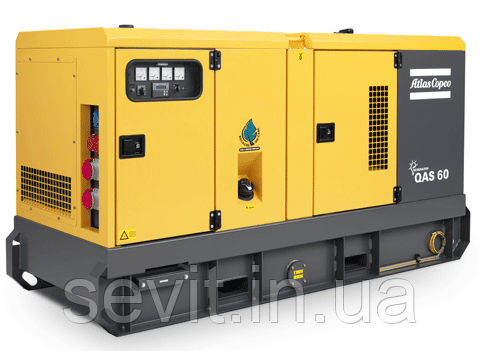 Дизельний генератор (електростанція) Atlas Copco QAS 60