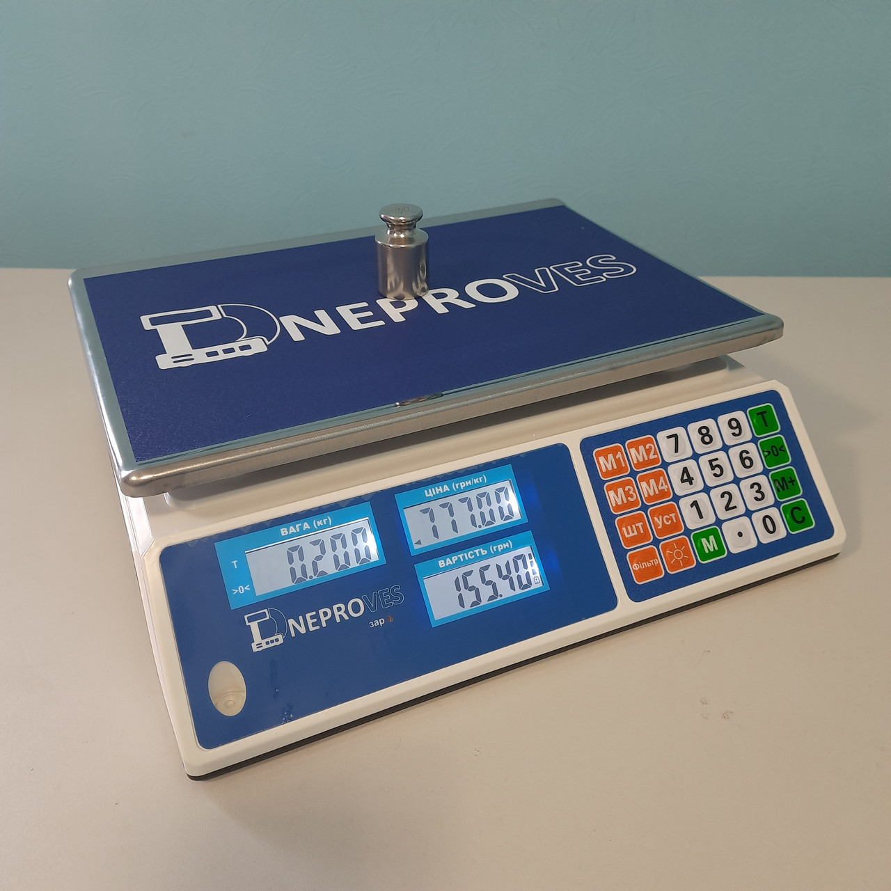 Торгові ваги Днепровес ВТД-Л1 30 кг, фото 1