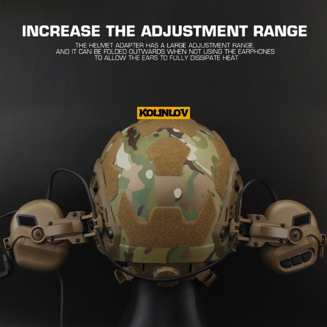 Купить Крепление на шлем "чебурашка" для наушников Earmor, Howard ...