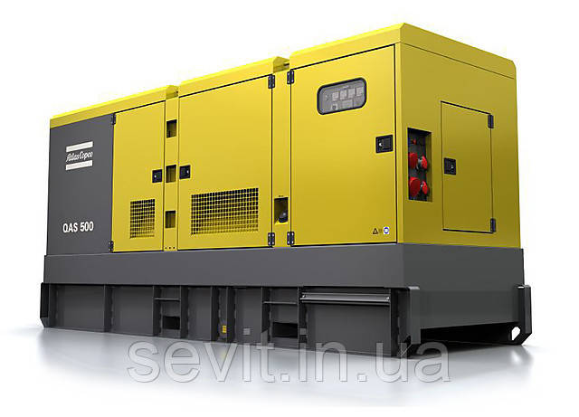 Дизельний генератор (електростанція) Atlas Copco QAS 500