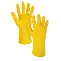 Перчатки латексные хозяйственные CXS NINA 0,23 мм желтые
