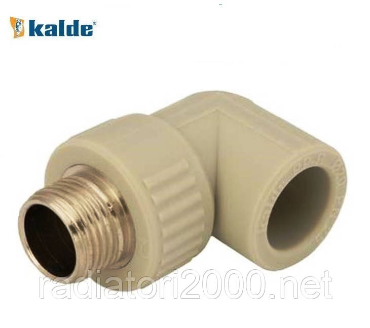 Кут (коліно) Kalde 32х3/4" РН поліпропілен